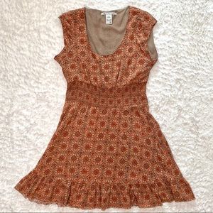 American Rag Co Medallion Print Dress, XL